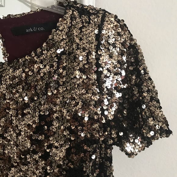 Ark & Co Sequin Shift Dress - Picture 6 of 6
